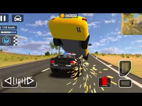 US Police Prado Car Driving Chase Simulator | Real Multi-Storey Cars Driver 3D | Android GamePlay
