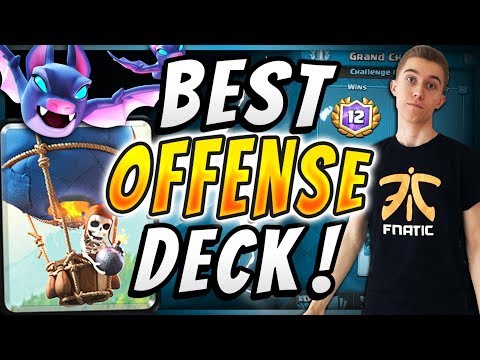 ONLY 1 MISTAKE AND YOUR OPPONENT LOSES! ULTIMATE OFFENSE DECK — Clash Royale