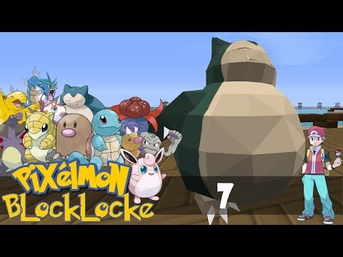 Pixelmon Blocklocke (Pokeballers' Kanto Region): Episode 7 - Snorlax on the Bridge