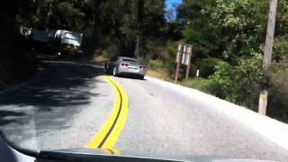 preview picture of video 'Corvette (C6) Makes Insane Pass on Double Yellow'