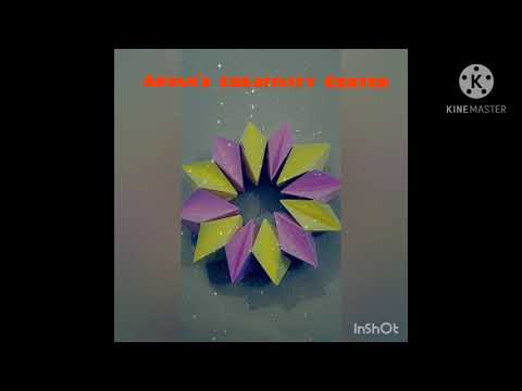 how to make stylish paper moving fireworks- origami