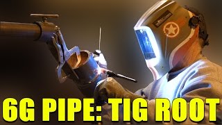 🔥 4&quot; Heavy Wall Pipe Weld: 6G TIG root (with Everlast PowerTIG 185)