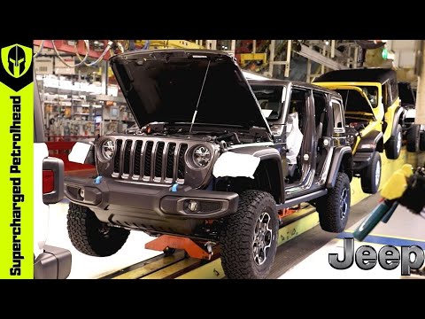 Thumbnail for 2021 Jeep Wrangler 4xe Plug-in Hybrid Production | Mega Factories by Plug-in hybrid
