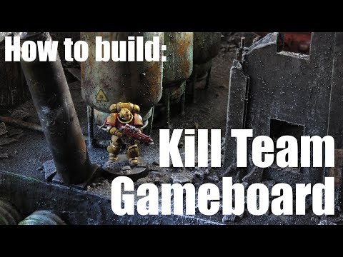 How to build a Kill Team Gameboard || Warhammer 40.000 || Necromunda || Ruined City || Ruins ||