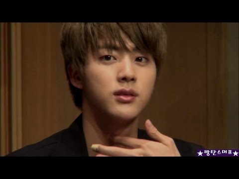 150529 방탄소년단 용산 팬사인회-석진선배,세상에서 젤 잘생겼어요.