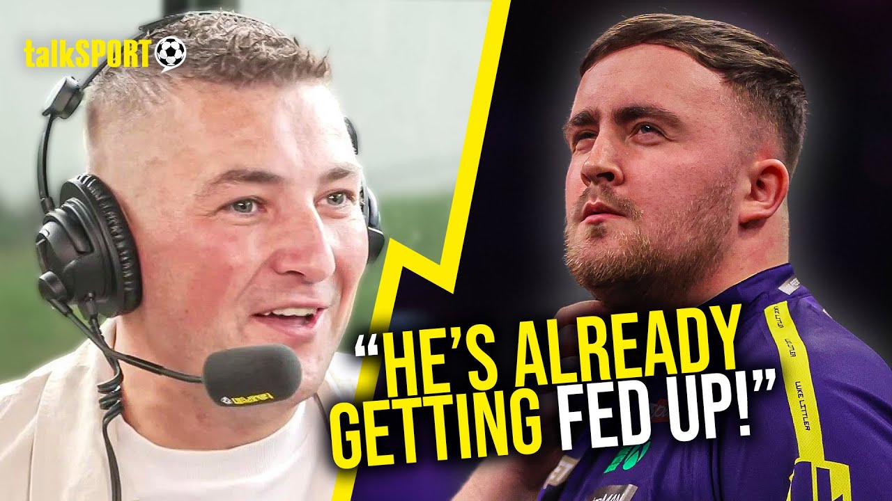 "He'll be OFF in about 5 YEARS!" Nathan Aspinall REVEALS why Luke Littler could LEAVE DARTS EARLY!
