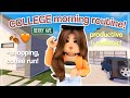 COLLEGE productive morning routine! | Roblox Berry Avenue Roleplay