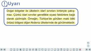 Eğitim Vadisi 9.Sınıf Coğrafya 22.Föy Bölge Kavramı ve Türleri 2 Konu Anlatım Videoları