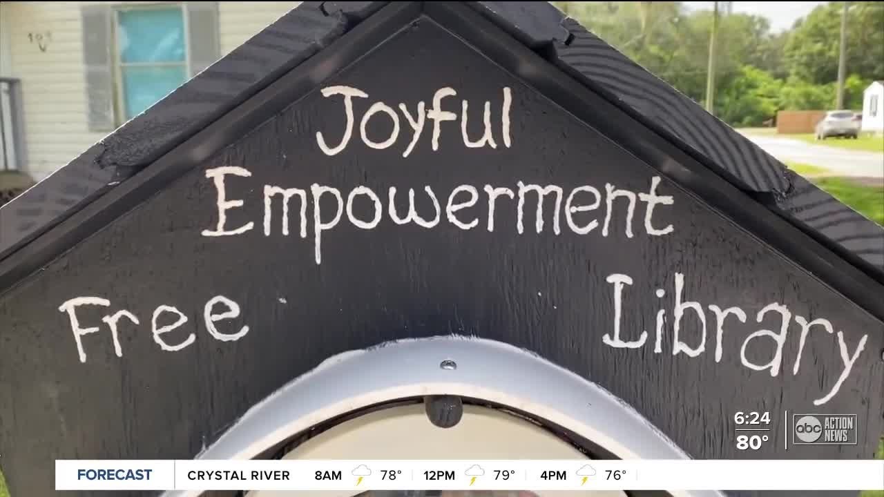 Plant City Teacher Builds Tiny Joyful Empowerment Libraries To Boost ...