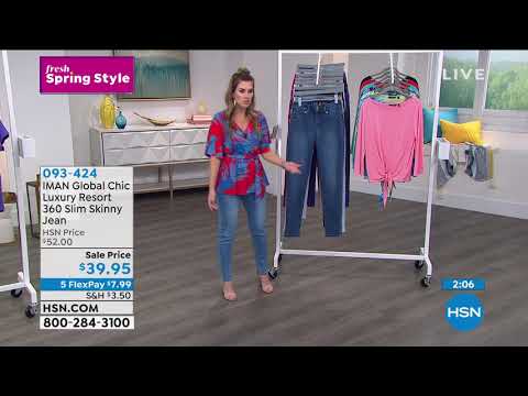 HSN | IMAN Global Chic Fashions 03.17.2021 - 03 PM