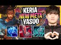 KERIA CRAZY NEW META YASUO SUPPORT! | T1 Keria Plays Yasuo Support vs Blitzcrank!  Season 2024