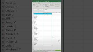 Separate names from a cell, adding the name to a new cell. - Excel Xpert tutorial video