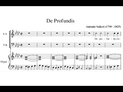 Salieri, Antonio (1750 - 1825) De Profundis Clamavi (Psalmus CXXIX).