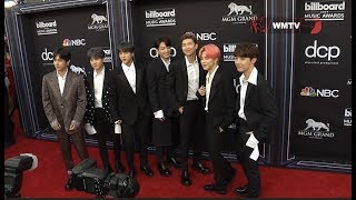 BTS arrive at 2019 Billboard Music Awards Red carpet