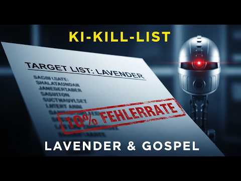 🧠 KI-KILL-LIST (VISUALISIERT): Lavender, Gospel & die Interaktive Analyse 🚨