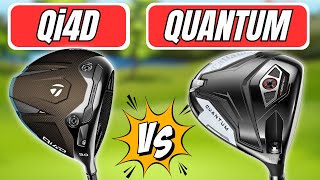 INTERESTING RESULTS! - TaylorMade Qi4D Driver VS Callaway Quantum Driver