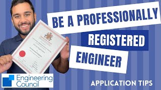 BE A PROFESSIONALLY REGISTERED ENGINEER
