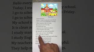 Part 38 | My school, where dreams begin! #MySchool #EnglishLearning #LearnEnglish #YouTubeShorts