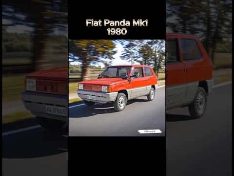 Fiat Panda Evolution (1980-2025)