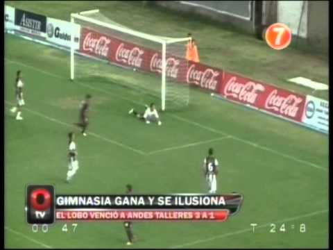 Gimnasia y Esgrima (Mza) 3 - Andes Talleres (Mza) 1 - Argentino B 2013 - Fecha 16