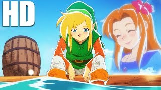 All Anime Scenes in Zelda Link's Awakening [FULL MOVIE/HD]