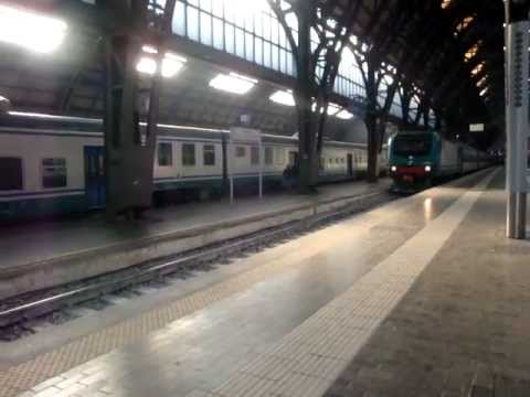 Partenza da Milano C.le E464 inter regionale per Venezia Santa Lucia