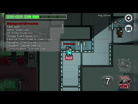 Among us || When the imposter ate too much sugar (watch at ur own risk)