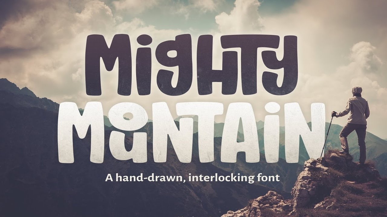 Mighty Mountain Font Free Download