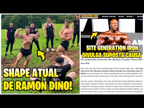 RAMON DINO PRO MOSTRA SHAPE ATUAL! SITE GENERATION IRON DIVULGA O QUE OCORREU COM SHAWN RHODEN