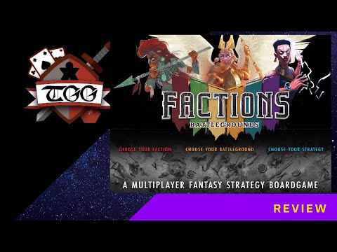 Factions Battlegrounds Board Game Review