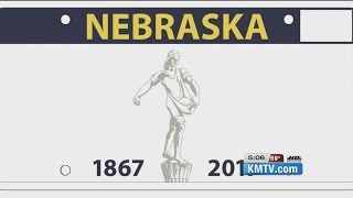 New Nebraska license plate design