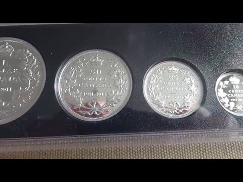 1911 - 2011 Canada Special Edition Proof Set - very low mintage !!