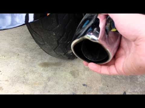 Thumbnail for honda aero exhaust mod final weld by Honda Aero