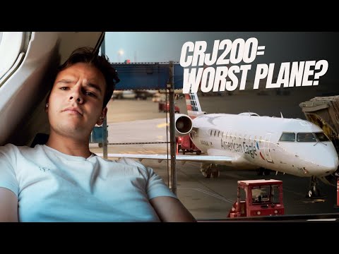 Flying The MOST HATED Plane - Is The CRJ200 Really Bad?
