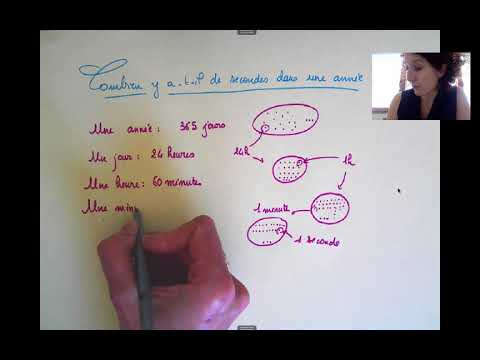 Combien y a-t-il de secondes dans une année