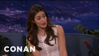 Emmy Rossum Sings Opera For A Hot Dog - Conan on TBS