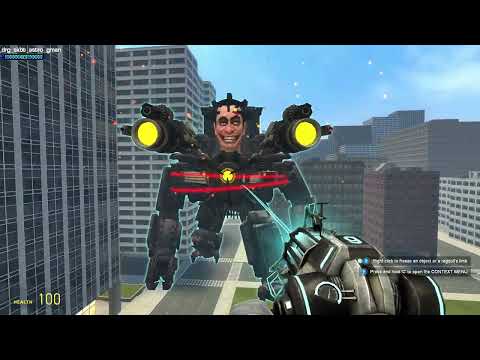 SKIBIDI TOILET BOSSES vs TITAN CAMERAMAN, TV MAN & SPEAKERMAN – EPIC BOSS BATTLE in Garry’s Mod!