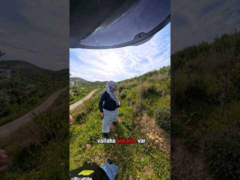 Annemle arı saldırısına uğradık🐝😅 #anne #funny #motovlog #keşfetteyiz #lvbelc5 #keşfet #vlog