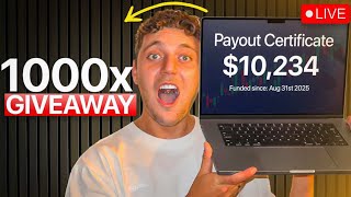 i'm giving away 1,000 prop firm accounts