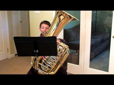 Diego Stine, age 11- Gregson Tuba Concerto, 1st Movement
