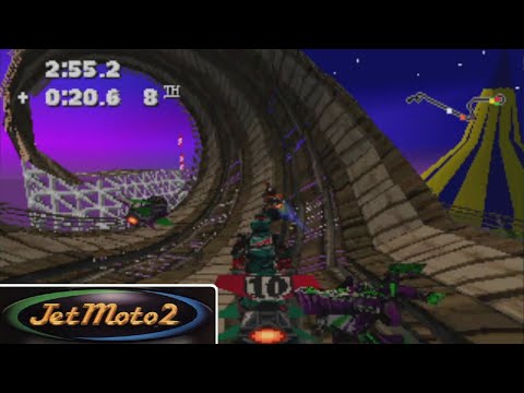 Jet Moto 2 (full playthrough w/ commentary)