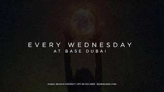 OFF THE RECORD  Every Wednesday at BASE Dubai