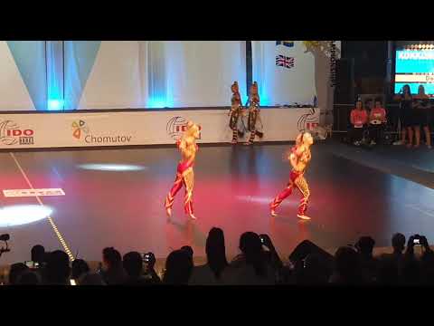 Sofia Convertino & Saima Kokkonen, Disco Dance World Championship 2019