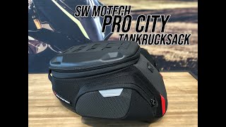 SW Motech Pro City Tankrucksack für Aprilia, BMW, Honda, Kawasaki, Suzuki, Yamaha und viele mehr