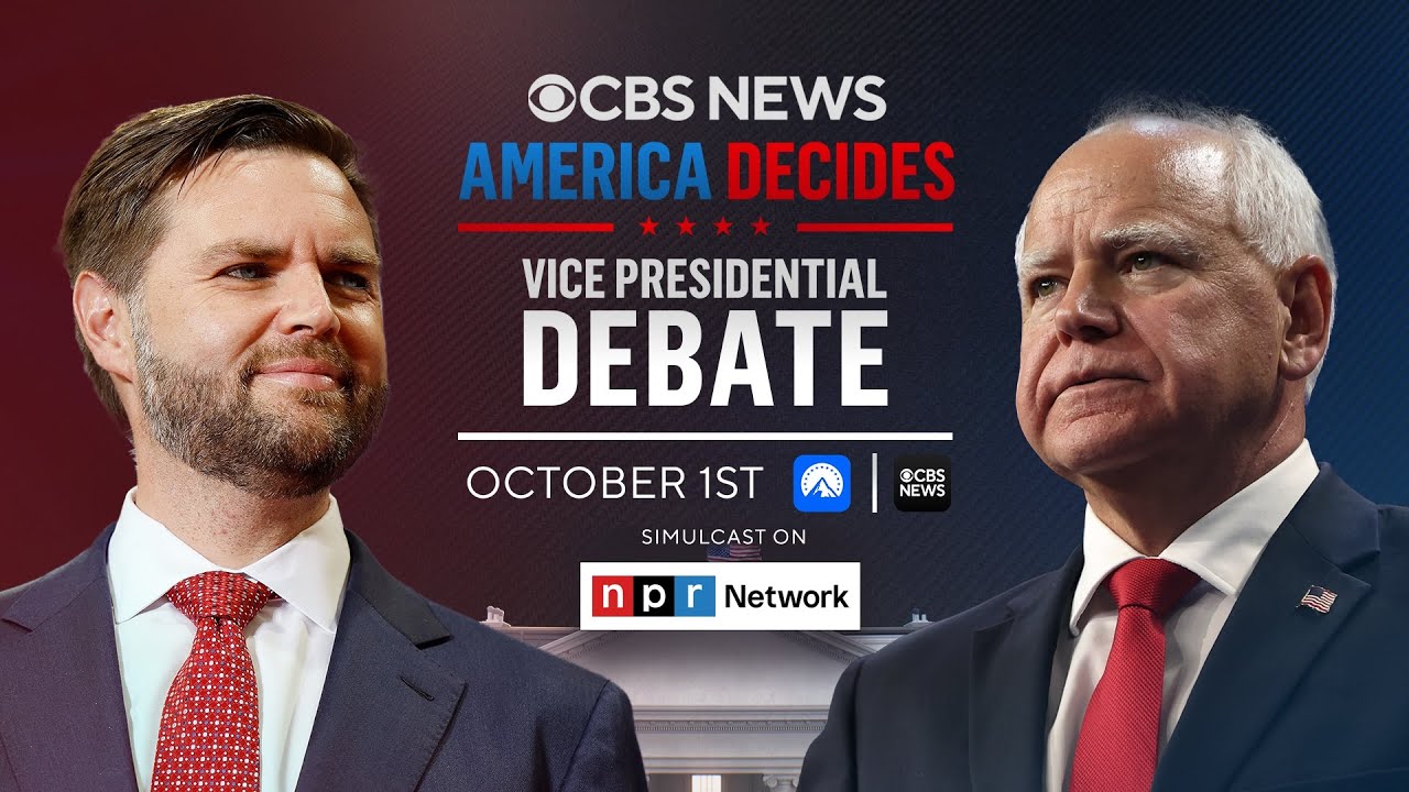 The CBS News Vice Presidential Debate Simulcast On NPR | NPR