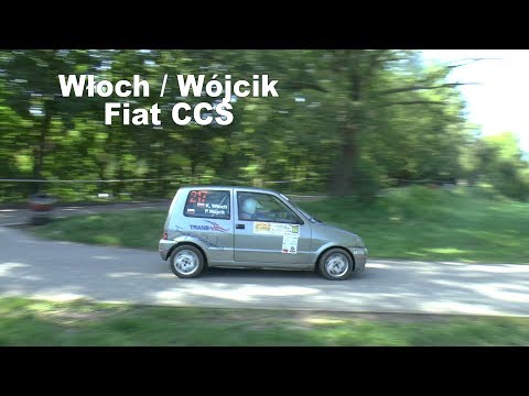 Szombierki Rally Cup 2019 - Runda 3 - Kacper Włoch / Piotr Wójcik - Fiat CCS