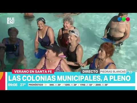 Colonia de vacaciones en piedras Blanca .