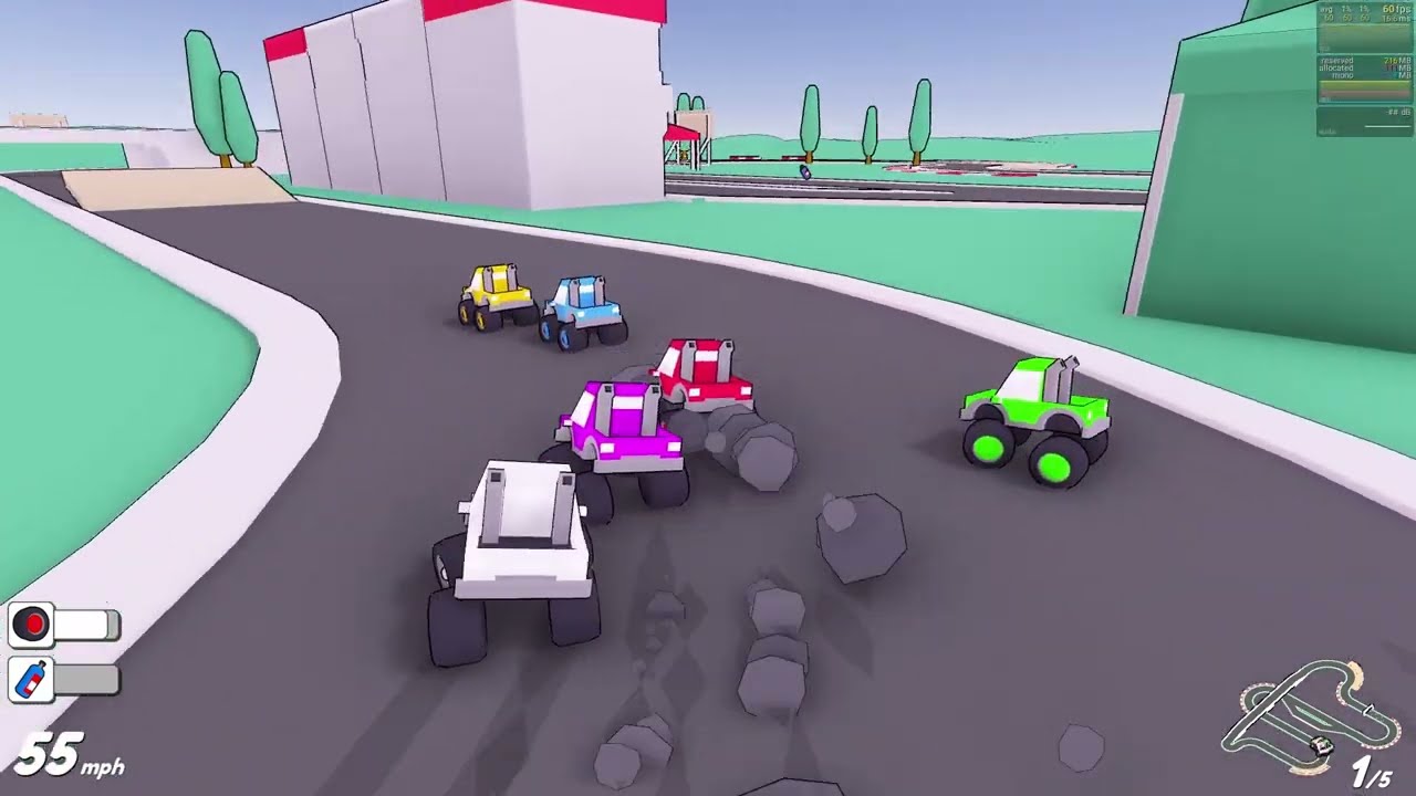 Arcade Racing Game Prototype II - Unity