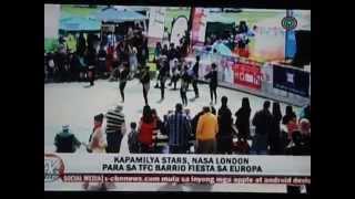 Kathniel sa London : Barrio Fiesta sa London