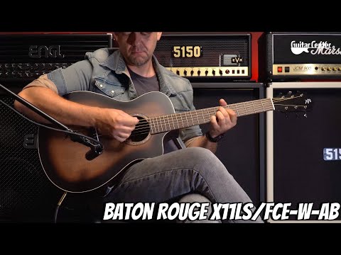 Демонстрация звучания электроакустической гитары Baton Rouge X11LS/FCE-W-AB